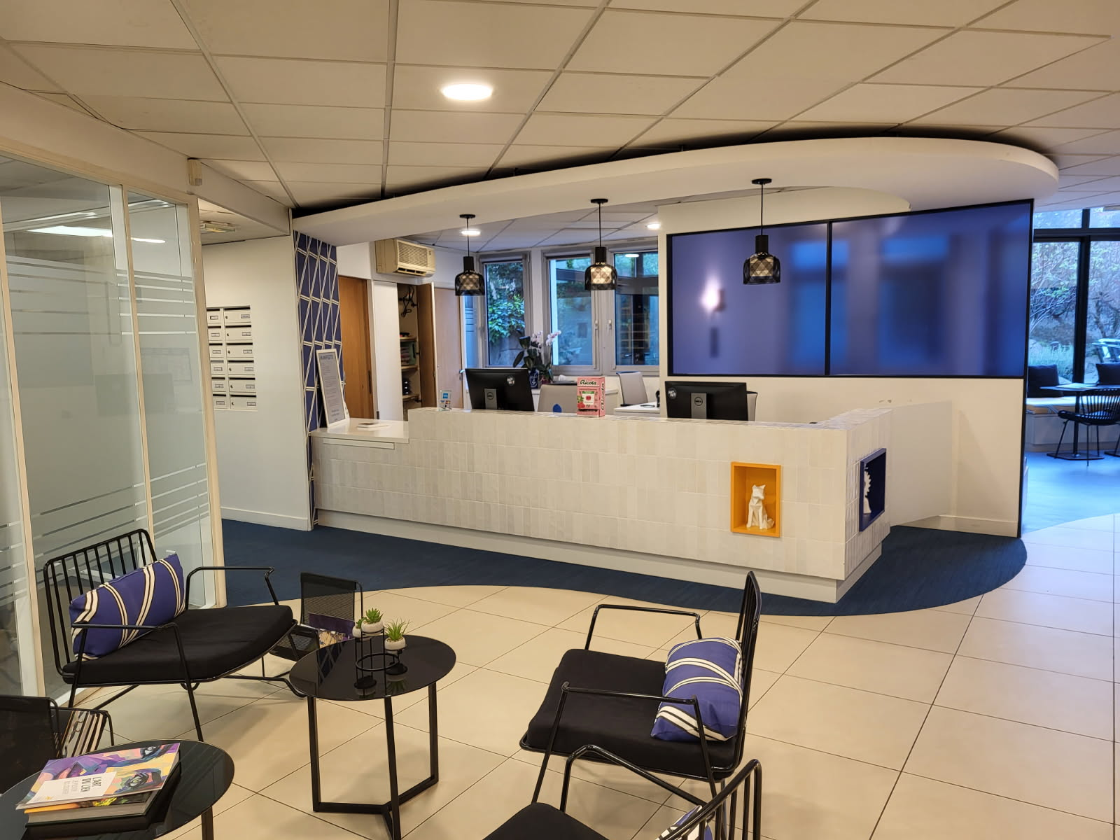 Accueil du centre